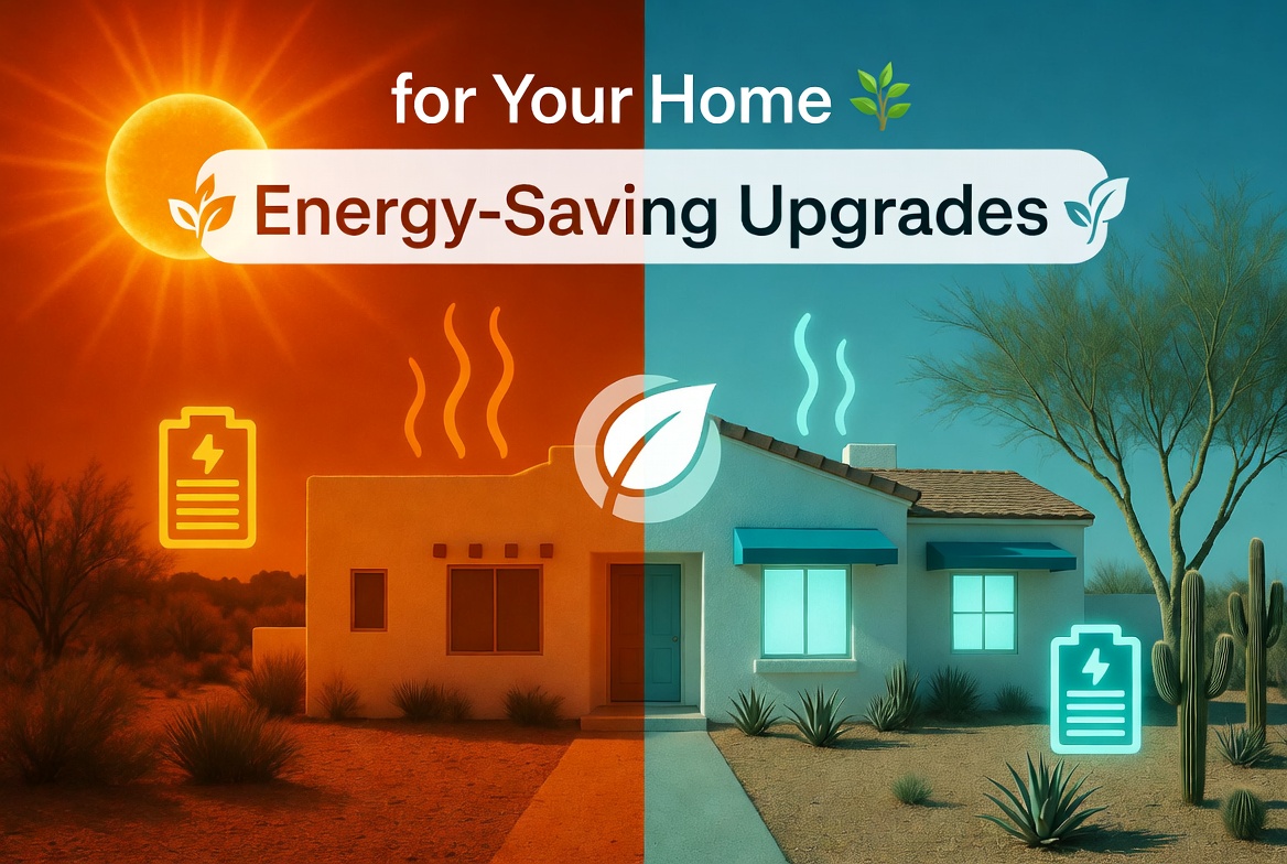 Energy-Saving Upgrades for Your Home header image.