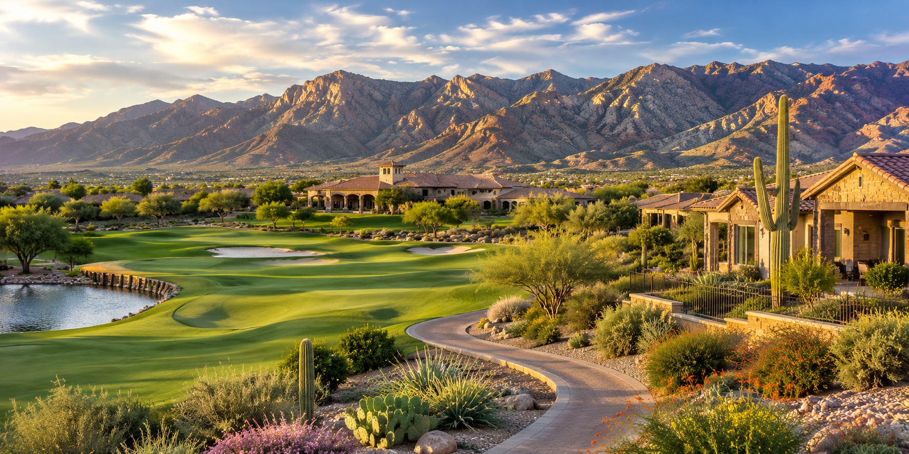 Tucson Neighborhoods Near Golf Courses and Everyday Amenities header image.