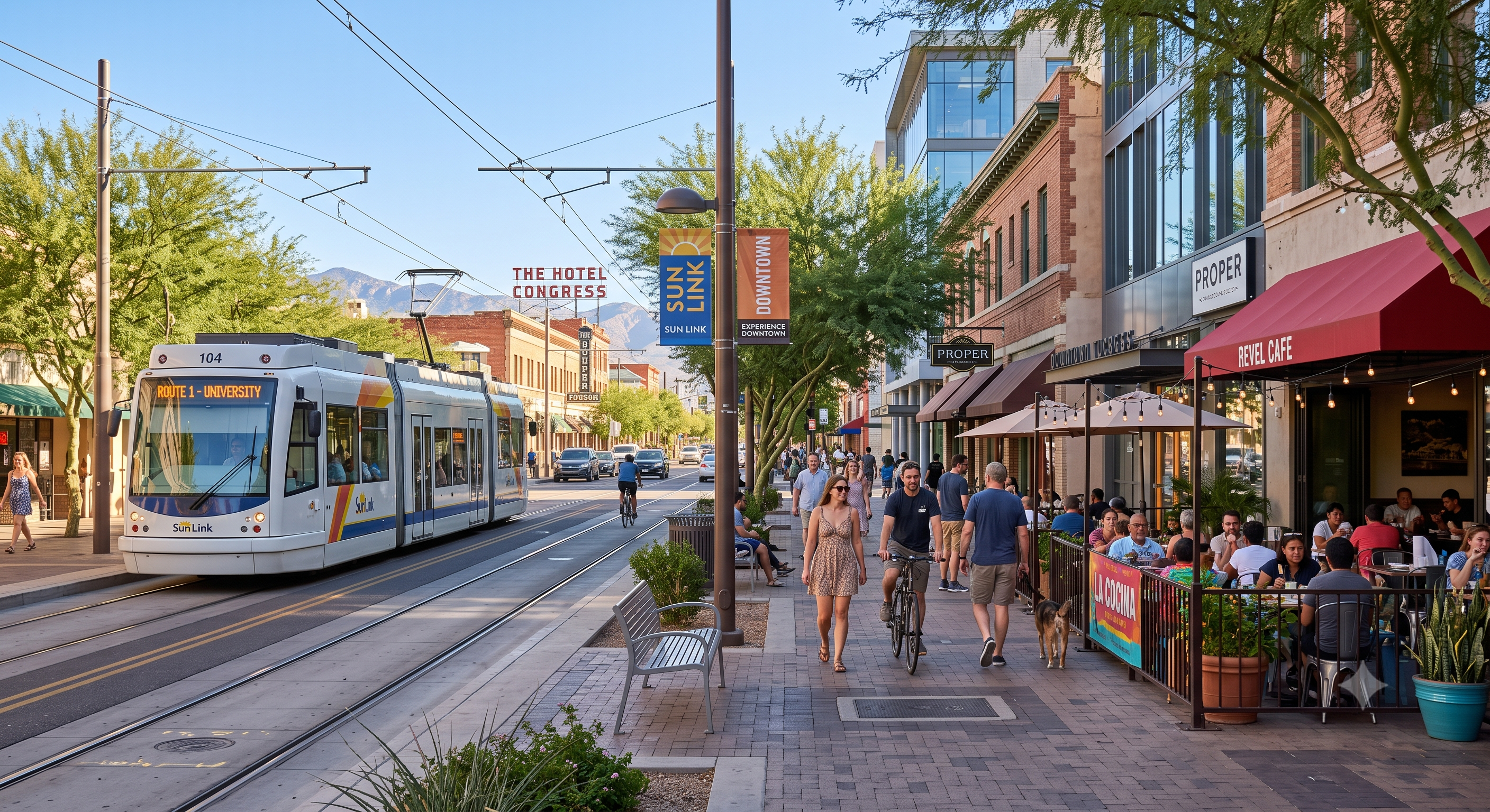 Walking In Tucson