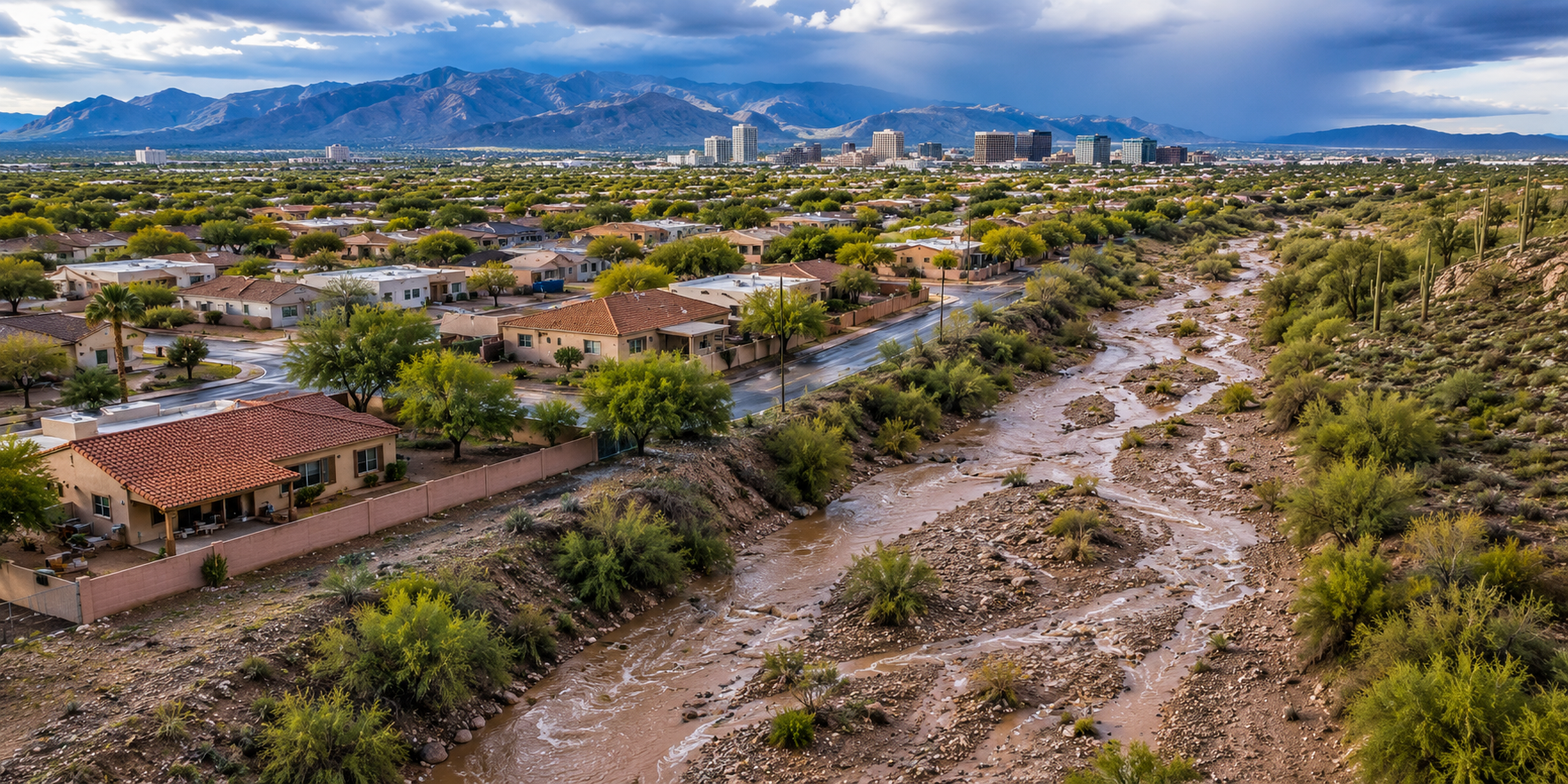 Understanding Flood Zones in Tucson and Pima County header image.