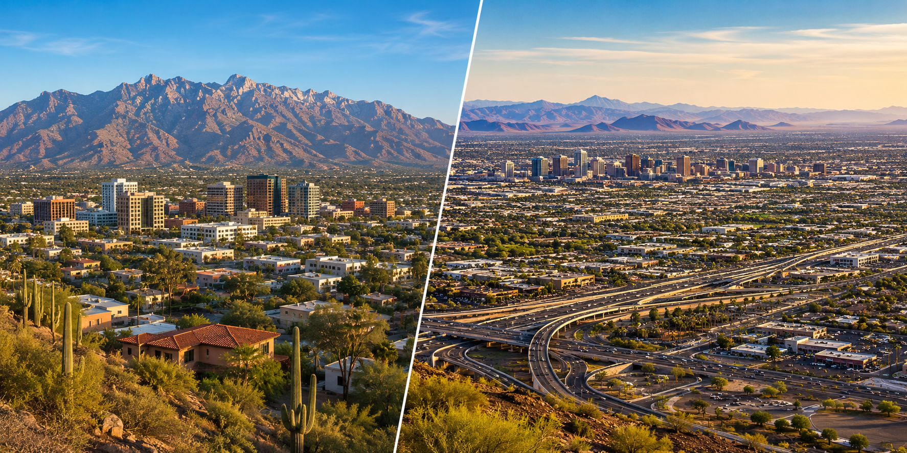 Tucson Vs Phoenix