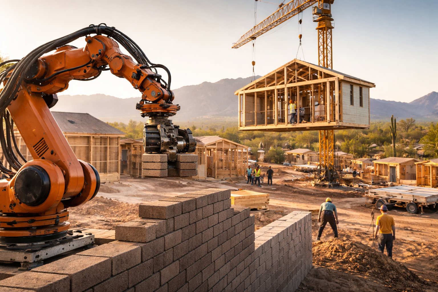 Will Automation Lower the Cost of Building Homes? A Practical Look header image.