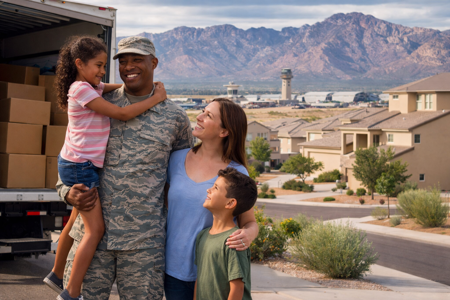 VA Loans, PCS Moves, and Homeownership in Southern Arizona: A Guide for Veterans Moving to Davis-Monthan Air Force Base header image.