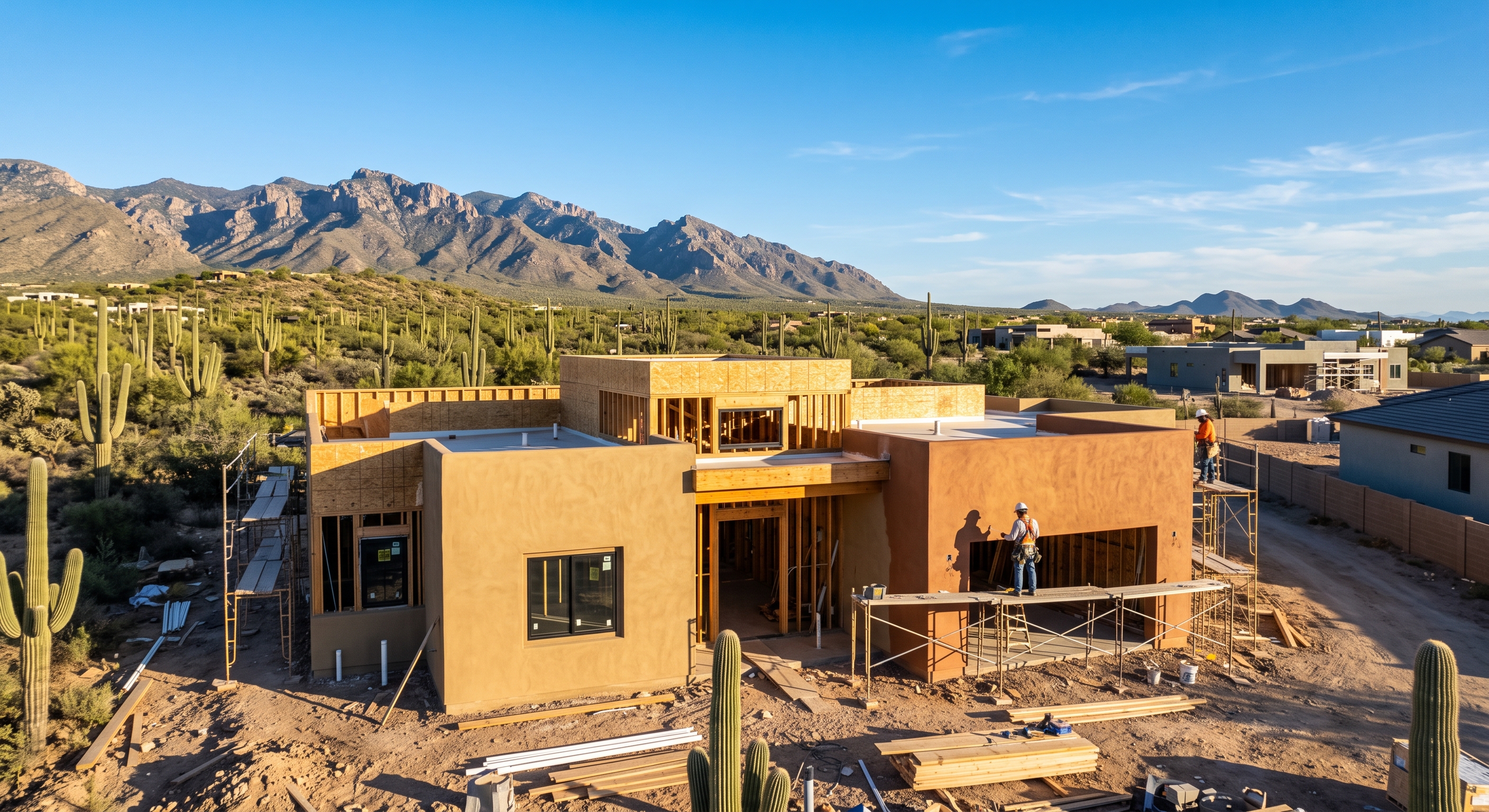 new homes being built around tucson