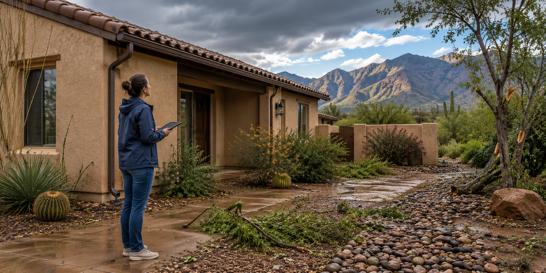 Check Around Your Tucson Home After Monsoon Season