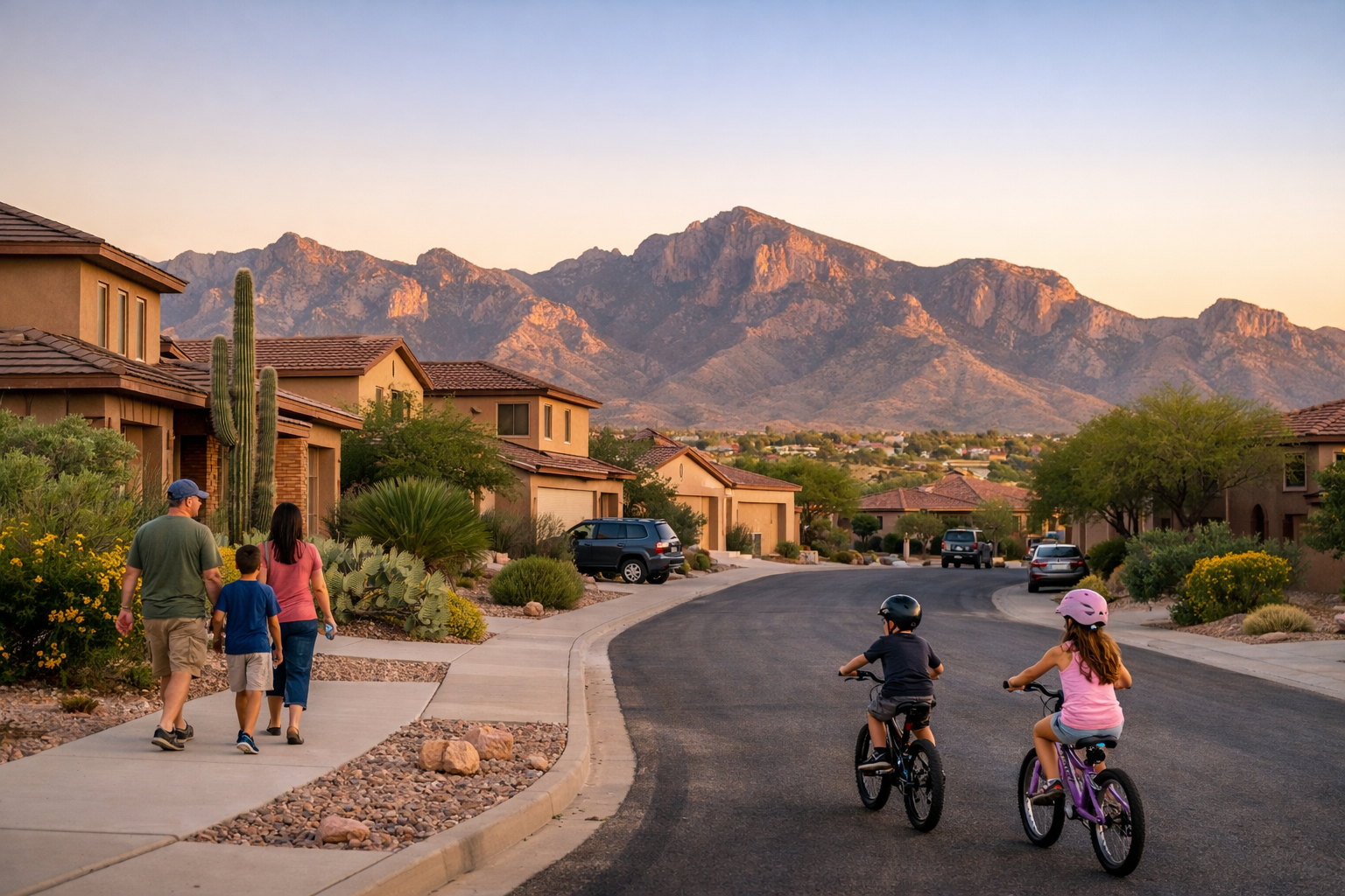 Best Areas to Live in Tucson for Families: A Local Guide for Military & First-Time Buyers header image.