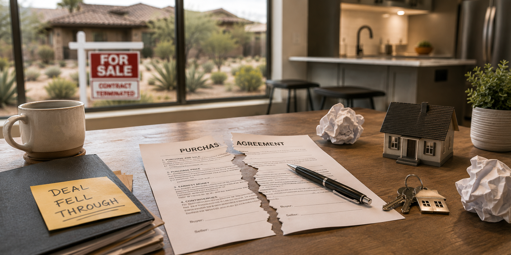 What Can Cause a Home Sale to Fall Through at the Last Minute? header image.