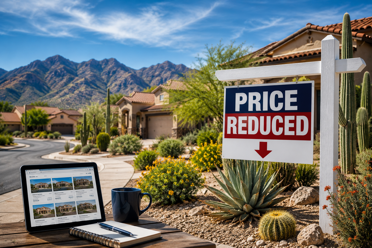 What Rising Price Reductions Mean for Tucson Buyers This Summer header image.