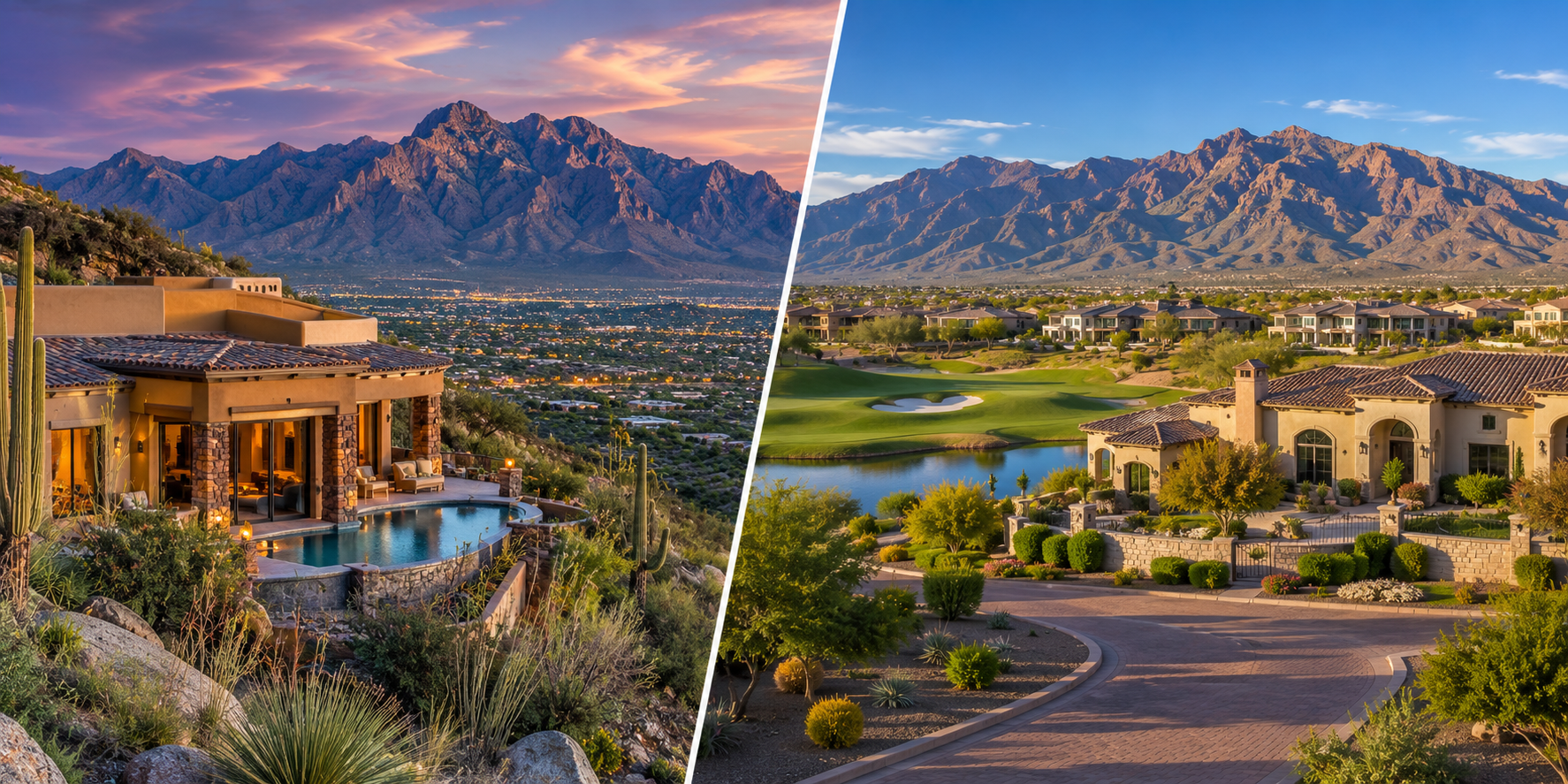 Catalina Foothills vs. Oro Valley: Comparing Tucson Luxury Markets header image.