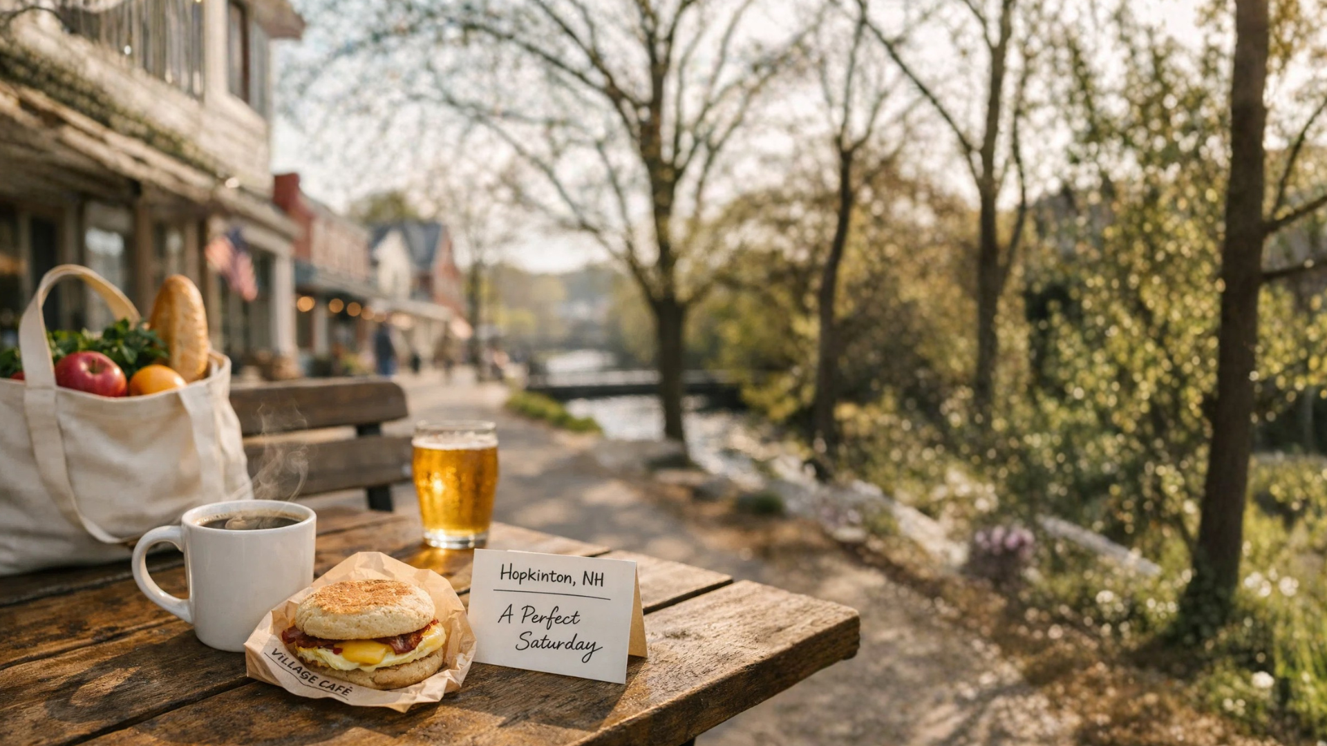 Living Like a Local: The Perfect Spring Saturday in Hopkinton, NH header image.