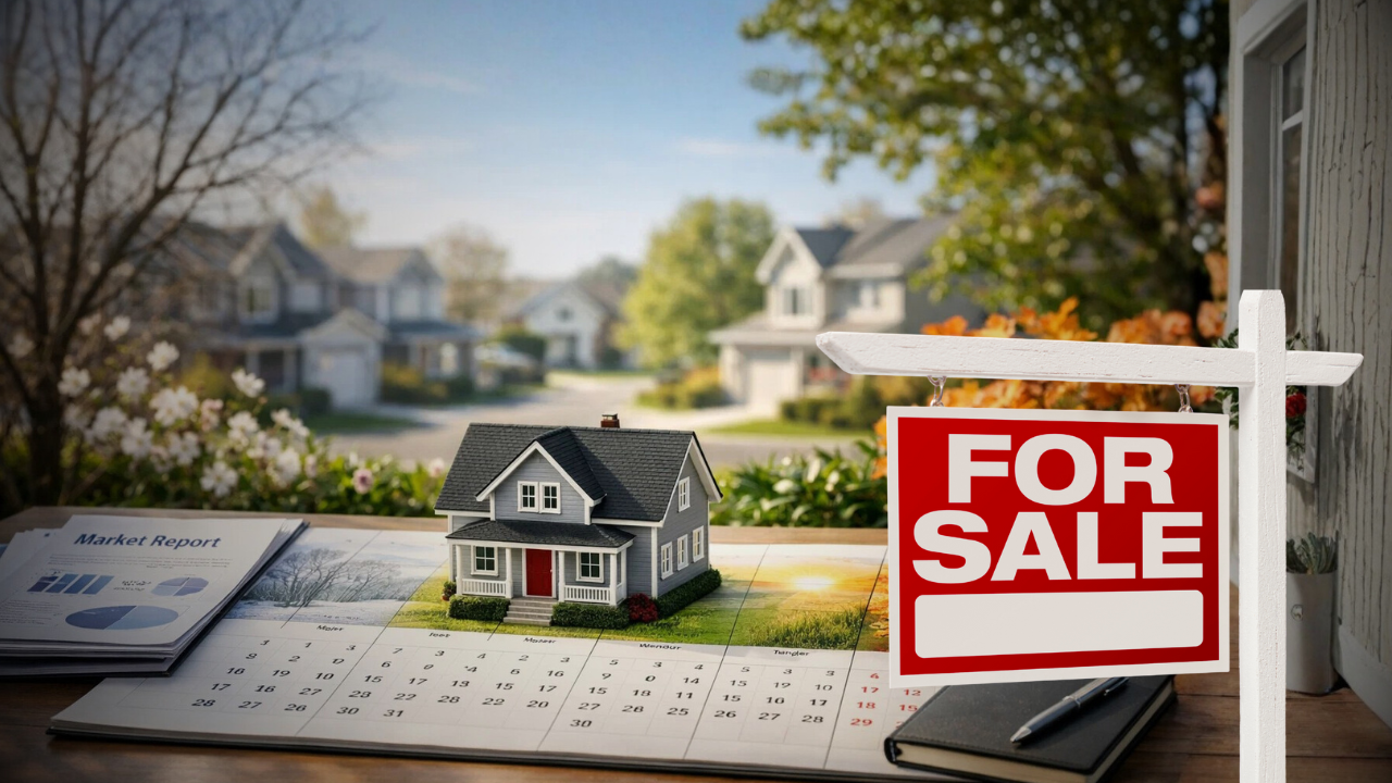 What Is the Best Time of Year To Sell My Home? header image.