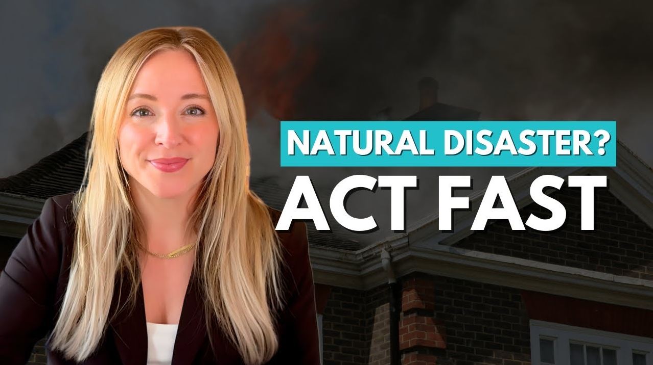 What Should I Do If a Natural Disaster Damages the Home I’m Buying? header image.