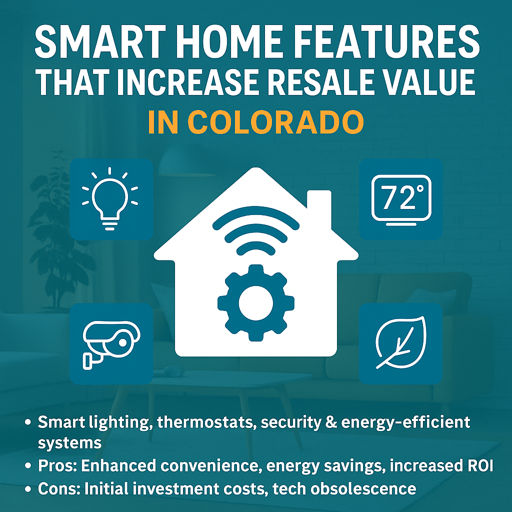 Smart Home Features That Increase Resale Value in Colorado header image.