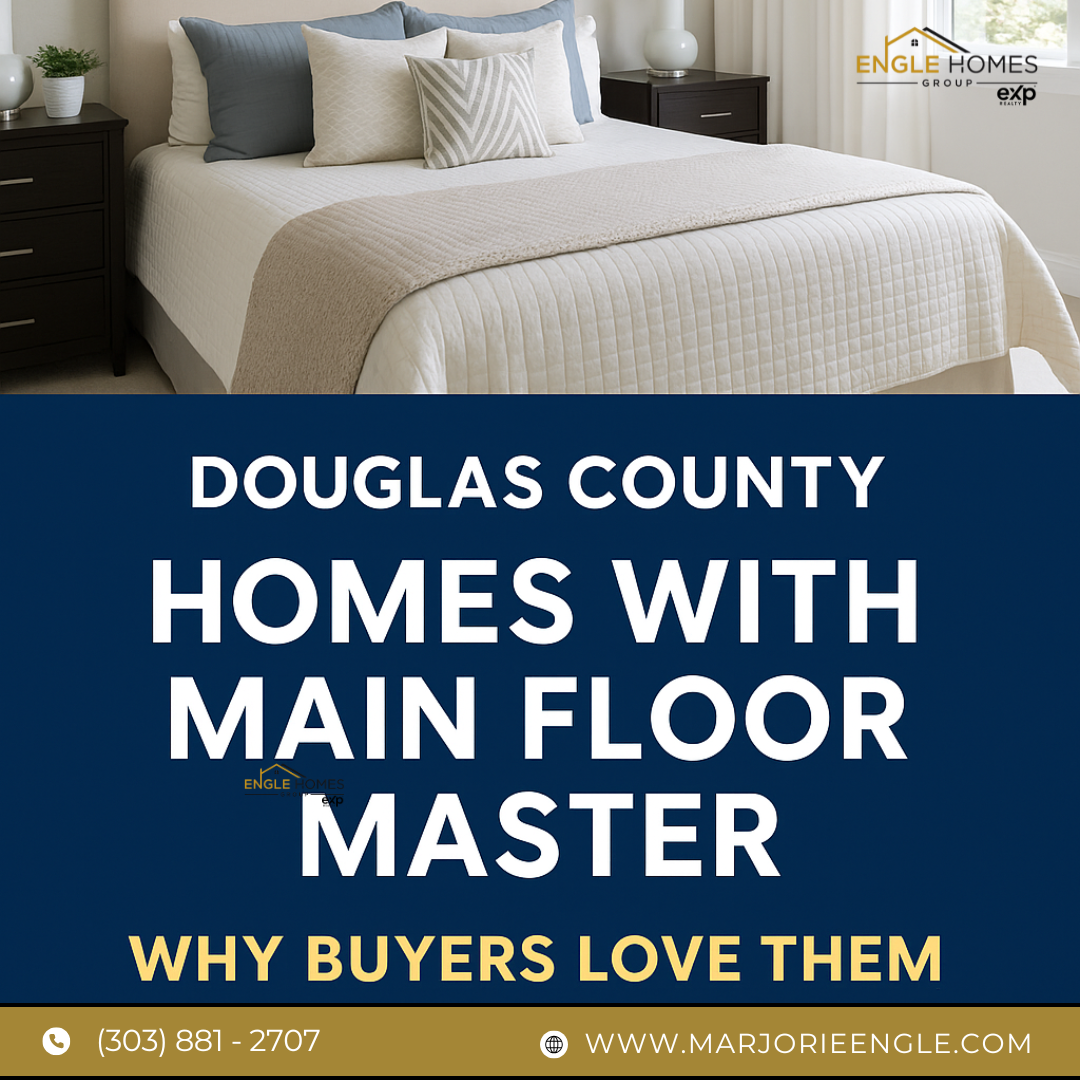 Homes with Main Floor Master in Douglas County: A Smart Choice for Buyers and Sellers header image.