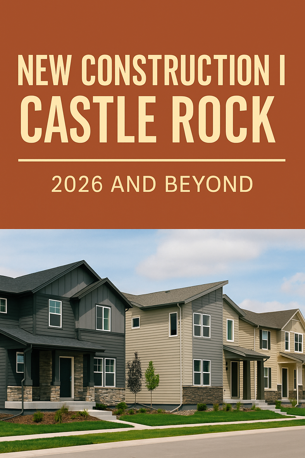 New Construction Developments Coming to Castle Rock: What Buyers and Sellers Should Know header image.