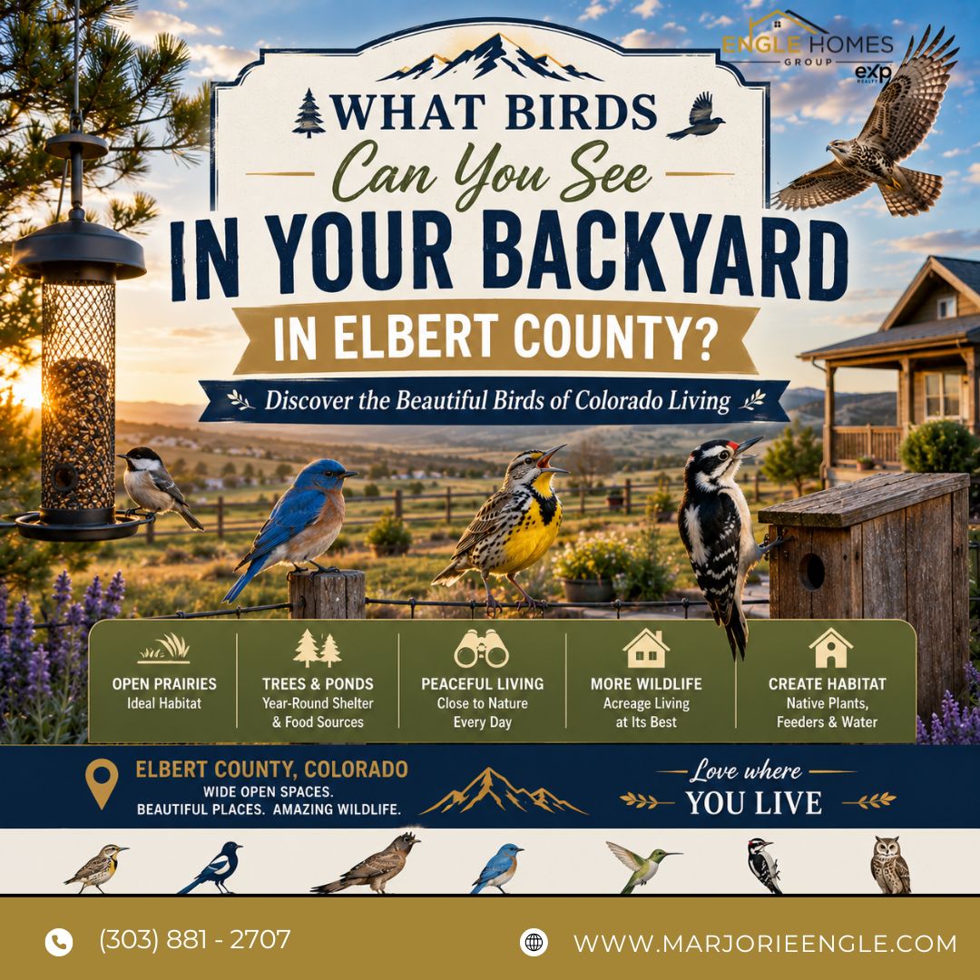 What Birds Can You See in Your Backyard in Elbert County? header image.