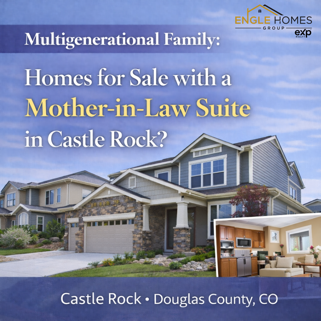 Room for Everyone: Homes for Sale with a Mother-in-Law Suite in Castle Rock header image.