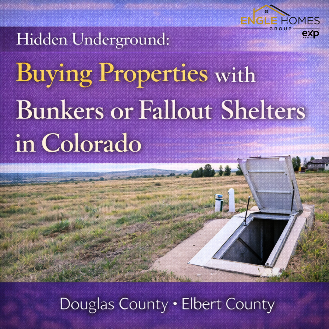 Hidden Underground: Buying Properties with Bunkers or Fallout Shelters in Colorado header image.