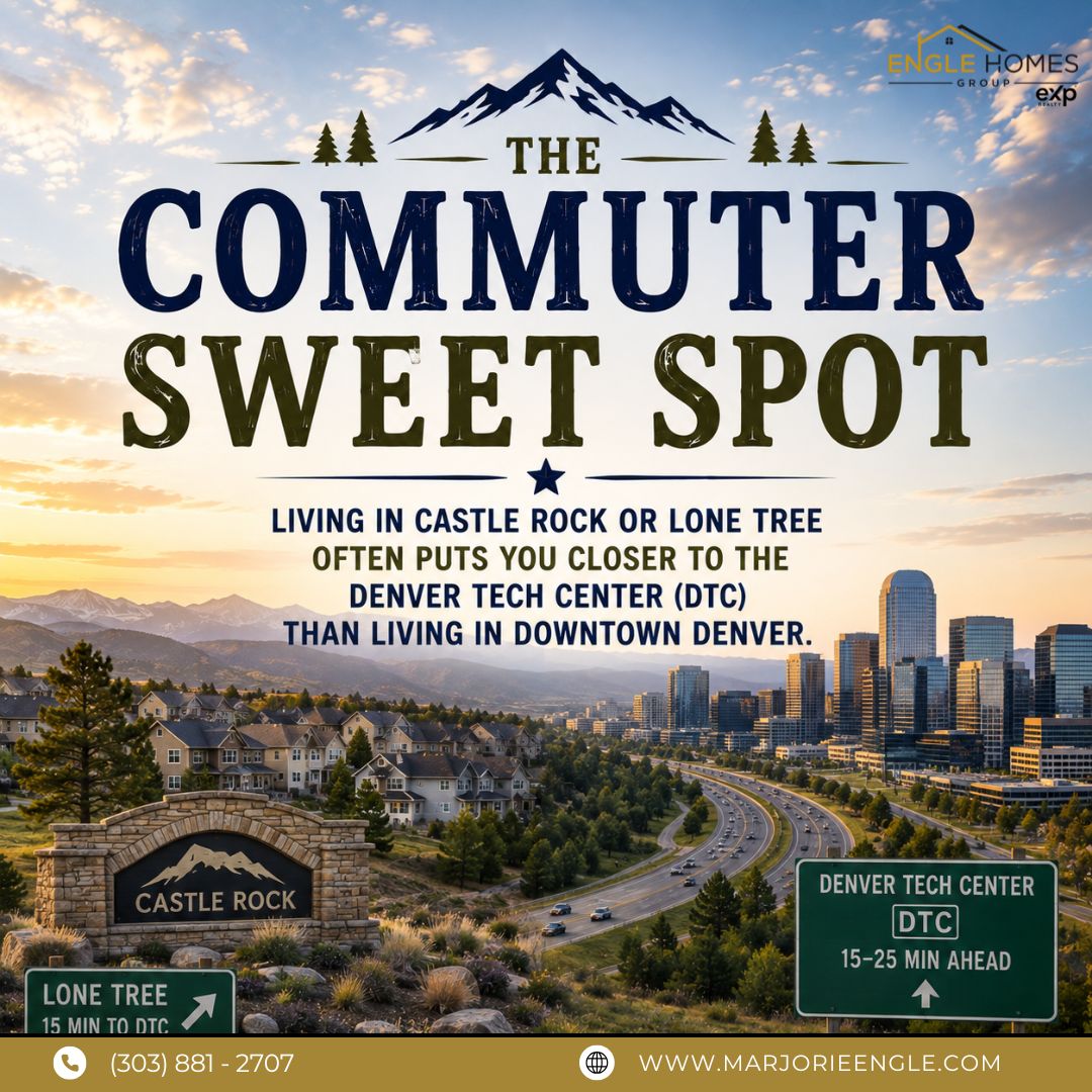 # The DTC Commute Advantage: Why Douglas County May Put You Closer to Work Than Downtown Denver header image.