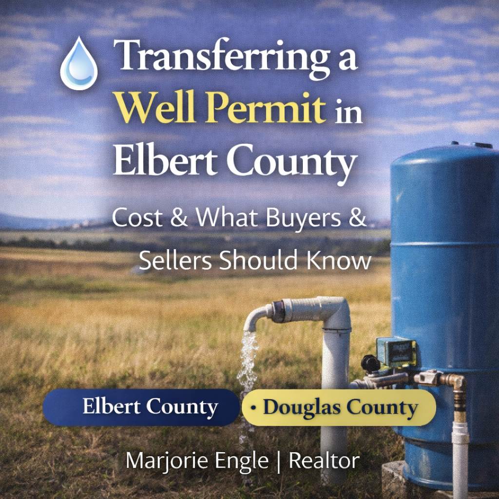 Transferring a Well Permit in Elbert County header image.