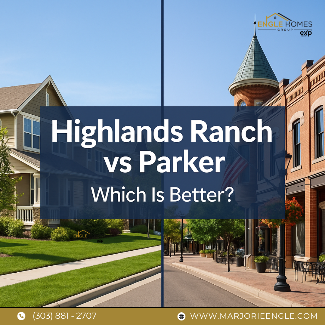 Highlands Ranch vs Parker, CO: Which Is Better for Buyers and Sellers in 2025? header image.