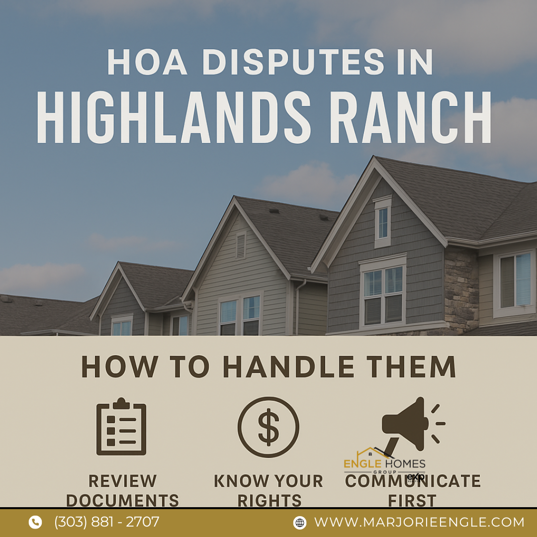 Dealing with HOA Disputes in Highlands Ranch: A Guide for Buyers and Sellers header image.