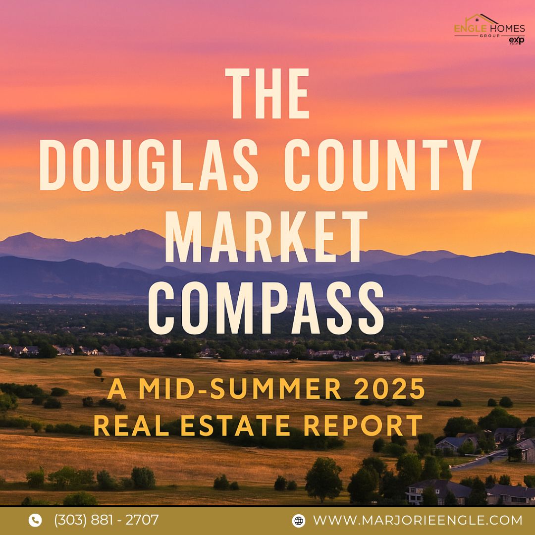 The Douglas County Market Compass: A Mid-Summer 2025 Real Estate Report header image.