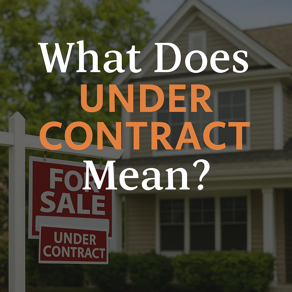 📝 What Does “Under Contract” Actually Mean in Colorado Real Estate? header image.