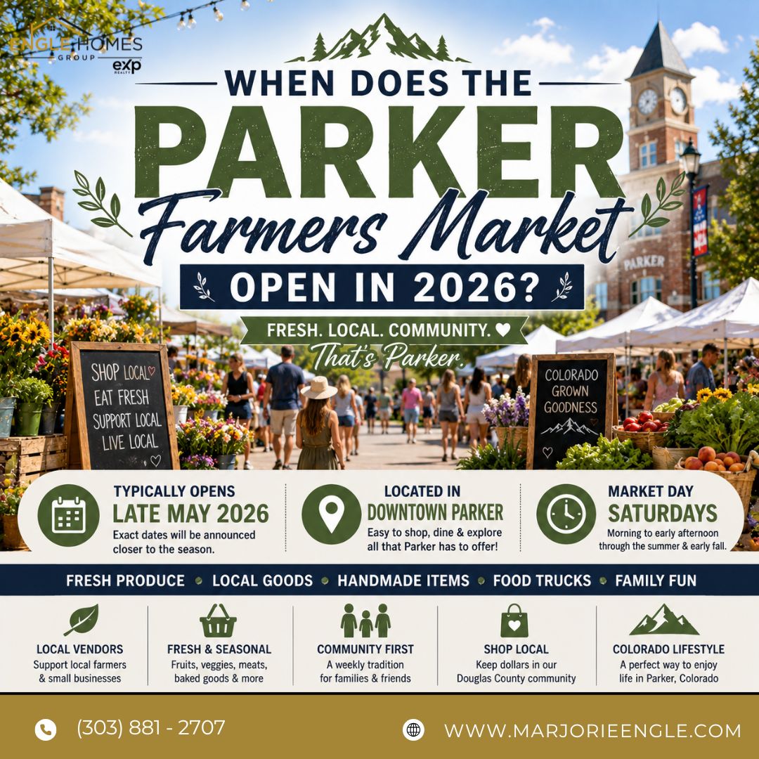 When Does the Parker Farmers Market Open in 2026? header image.