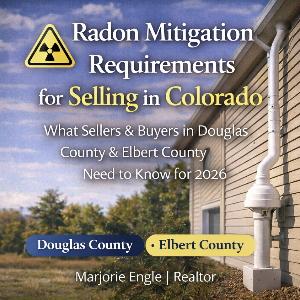 Radon Mitigation Requirements for Selling in Colorado header image.