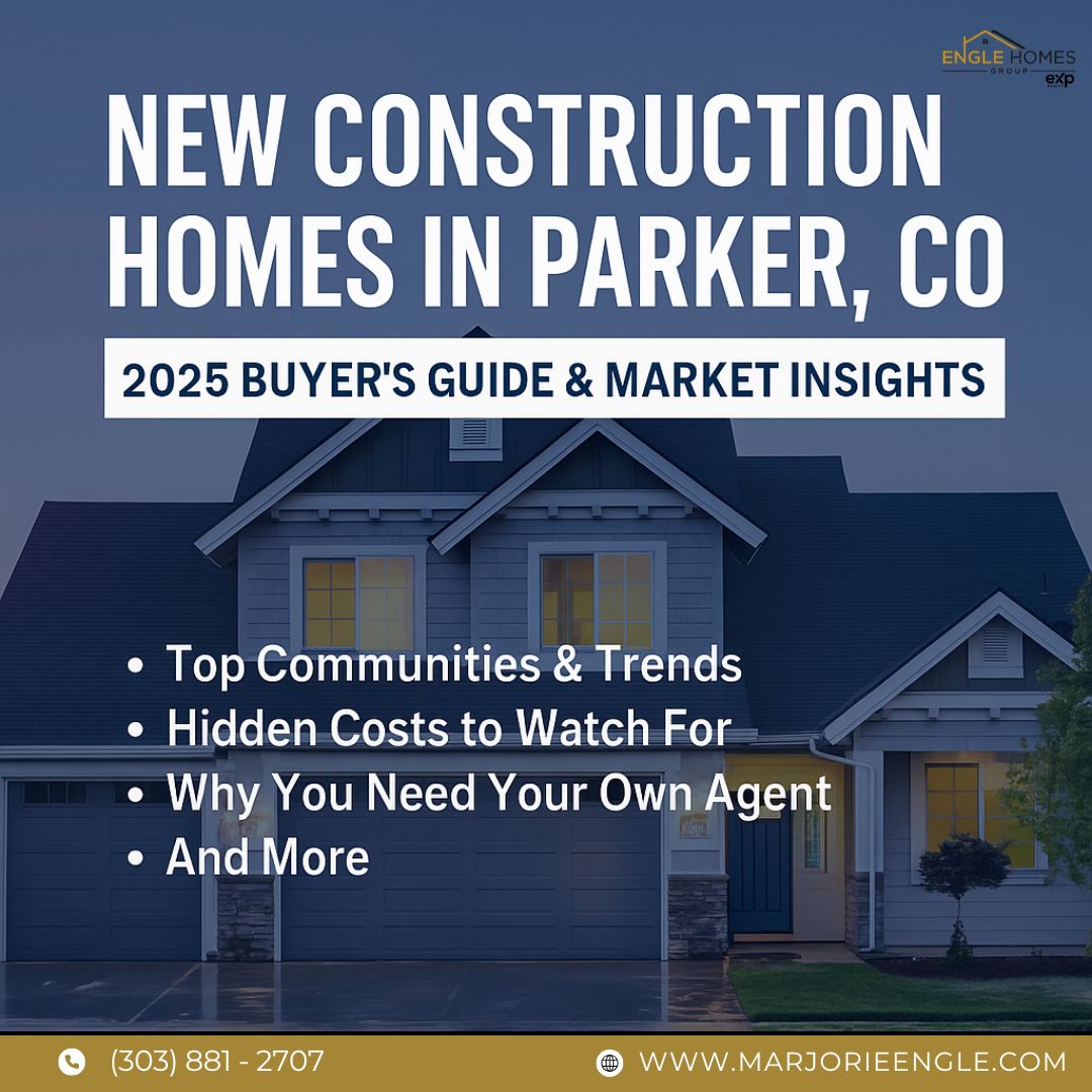 New Construction Homes in Parker, CO: 2025 Buyer’s Guide & Market Insights header image.