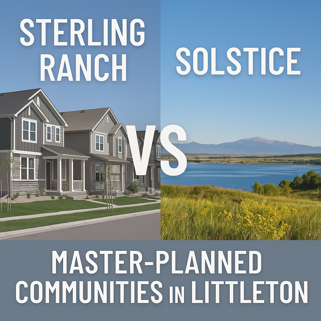 🏡 Sterling Ranch vs. Solstice in Littleton header image.