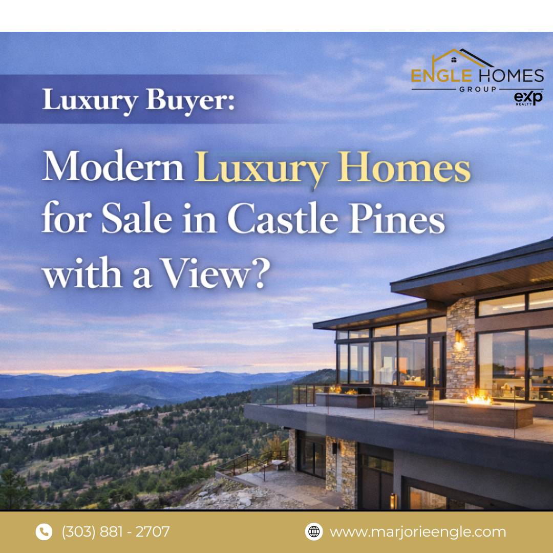 Elevated Living: Modern Luxury Homes for Sale in Castle Pines with Stunning Views header image.
