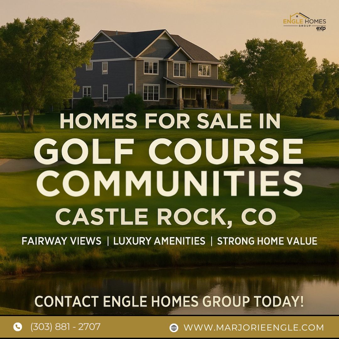 Discover the Lifestyle: Golf Course Communities in Castle Rock, CO header image.