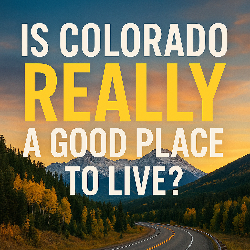 Is Colorado REALLY a Good Place to Live? 🏔️ The Truth About Moving to Colorado header image.