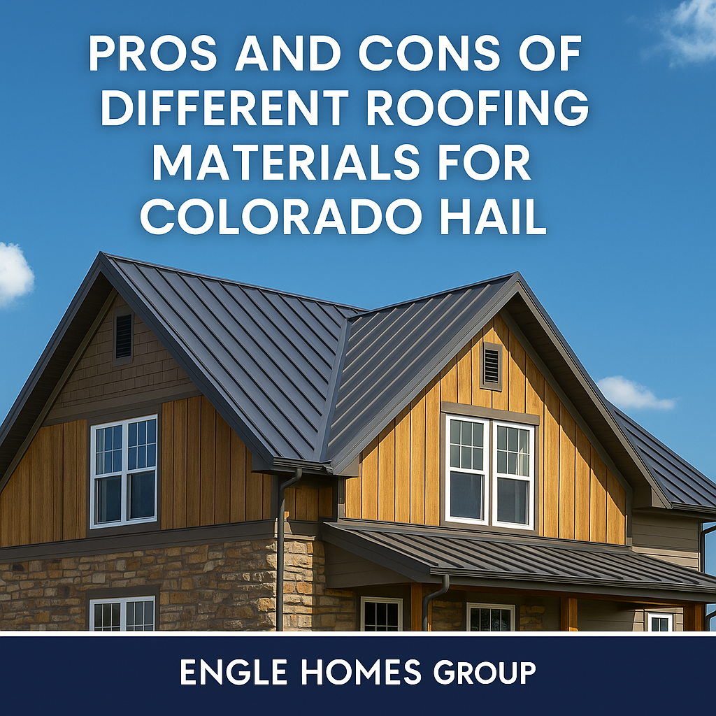 Pros and Cons of Different Roofing Materials for Colorado Hail header image.