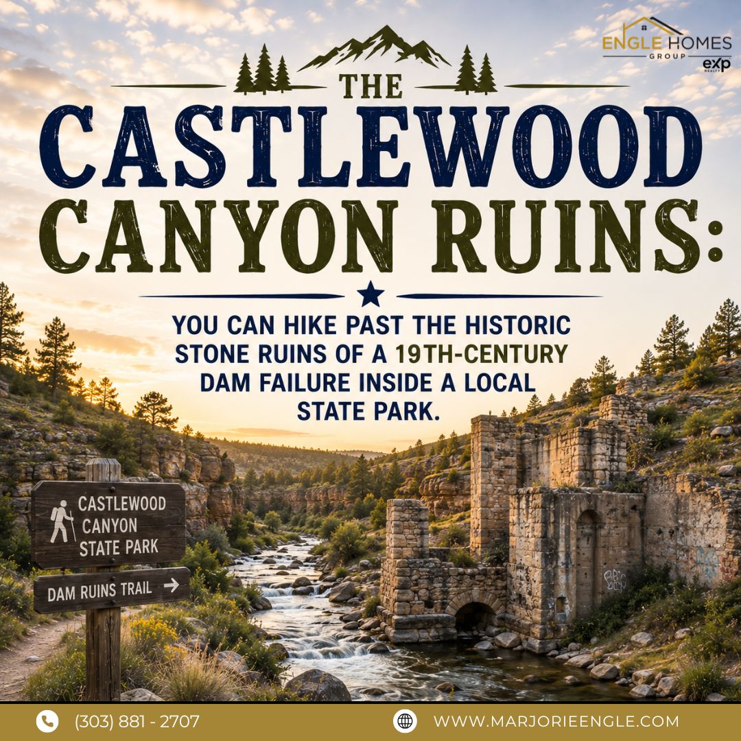 Colorado History Hiding in Plain Sight: Hiking the Castlewood Canyon Dam Ruins header image.