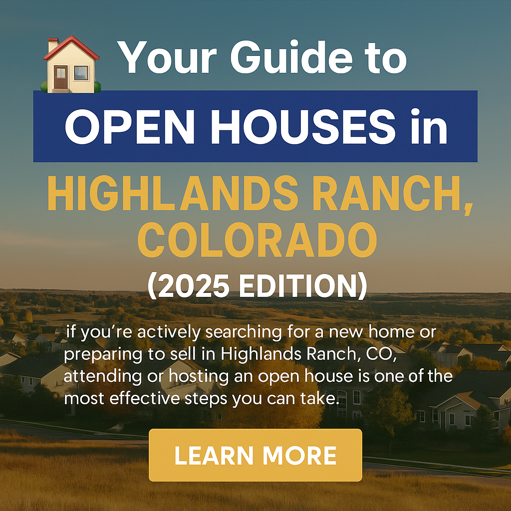 🏡 Your Guide to Open Houses in Highlands Ranch, Colorado (2025 Edition) header image.
