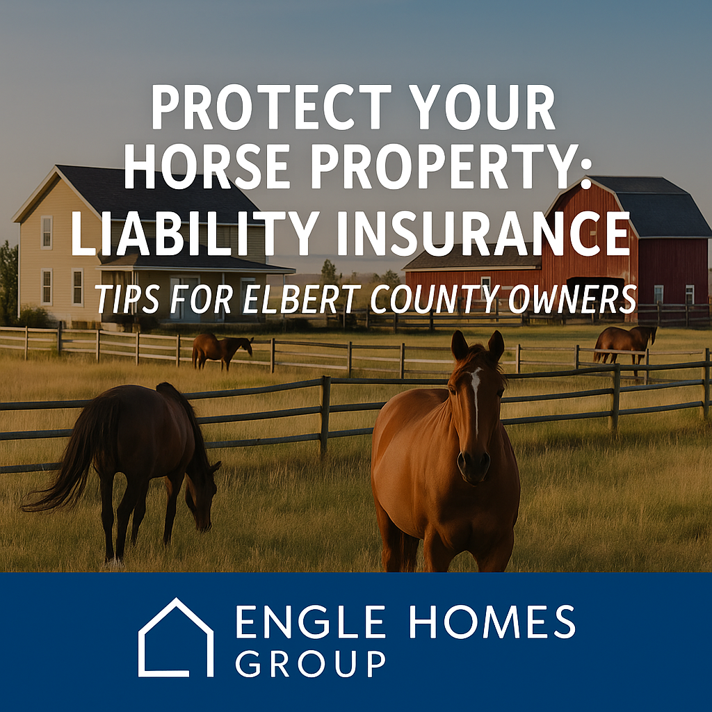 Liability Insurance for Horse Properties in Elbert County header image.