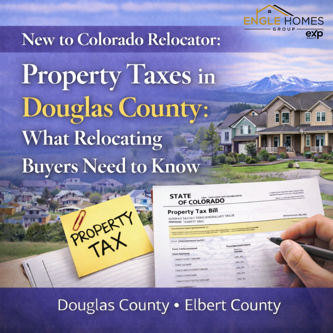 Moving to Colorado? Here’s What You Need to Know About Property Taxes in Douglas County header image.
