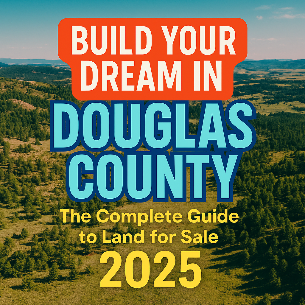 The Complete Guide to Land for Sale in Douglas County, Colorado (2025) header image.