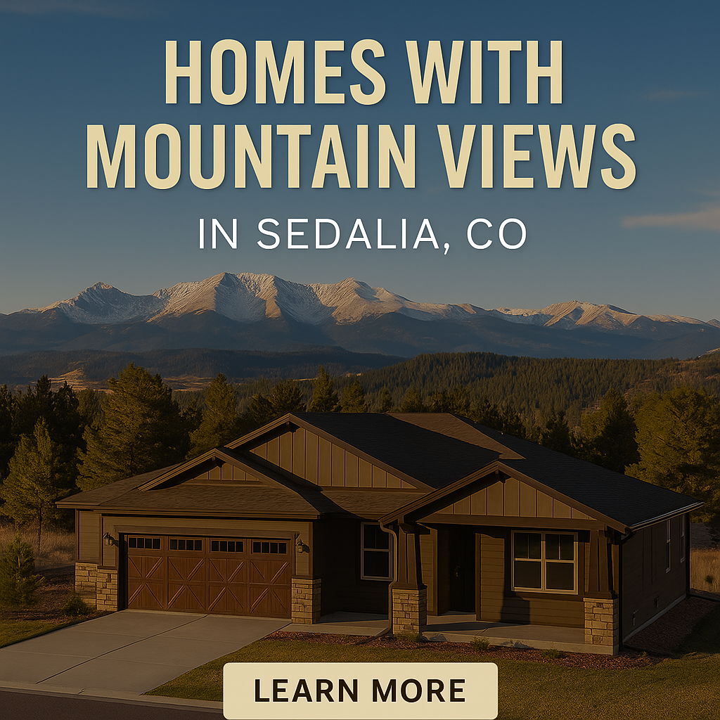 🌄 Homes with Mountain Views in Sedalia, CO: Why Buyers and Sellers Love This Lifestyle header image.