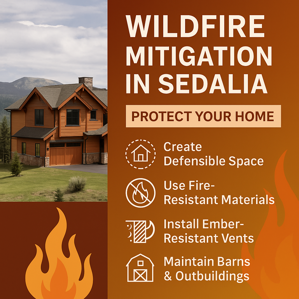 Wildfire Mitigation for Homes in Sedalia, CO: Protecting Your Property and Increasing Value header image.