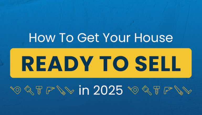 How To Get Your House Ready To Sell in 2025 header image.