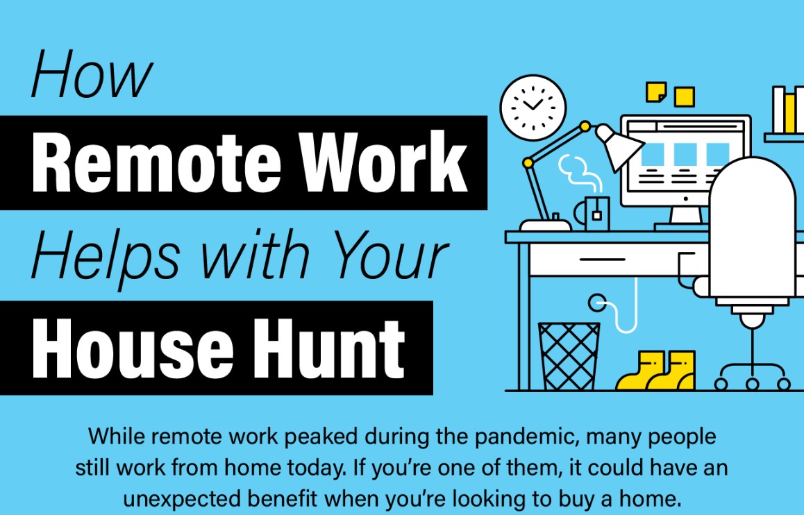 How Remote Work Helps with Your House Hunt [INFOGRAPHIC] header image.