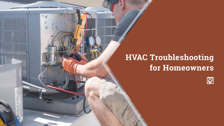 HVAC Troubleshooting for Homeowners header image.