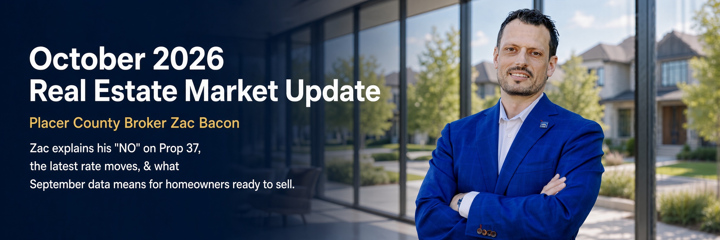 Placer County real estate market update October 2026