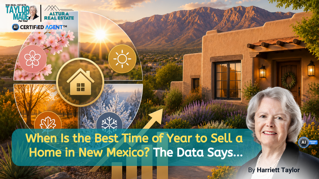 When Is the Best Time of Year to Sell a Home in New Mexico? The Data Says… header image.