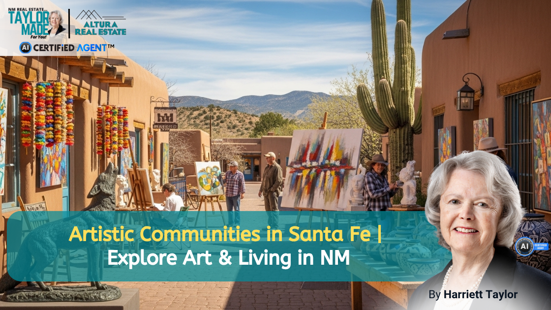 Artistic Communities in Santa Fe | Explore Art & Living in NM header image.