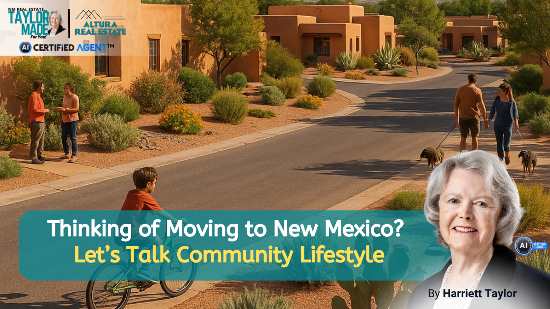 Thinking of Moving to New Mexico? Let’s Talk Community Lifestyle header image.